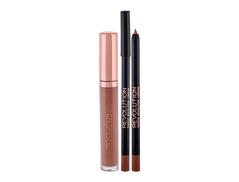Lesk na rty Makeup Revolution London Retro Luxe Gloss Lip Kit 5,5 ml Original Kazeta