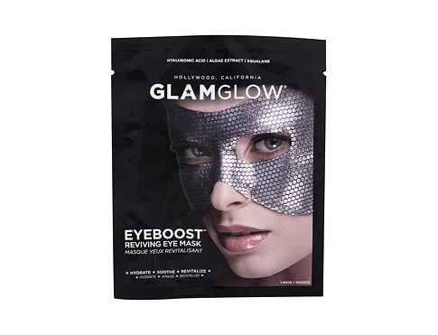 Pleťová maska Glam Glow Eyeboost Reviving Eye Mask 1 ks