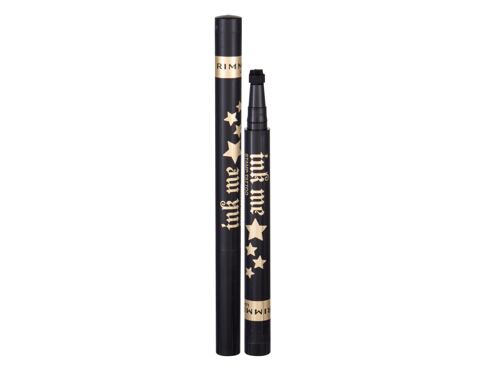 Oční linka Rimmel London Ink Me Stamp Tattoo 0,8 ml 002 Black/Star