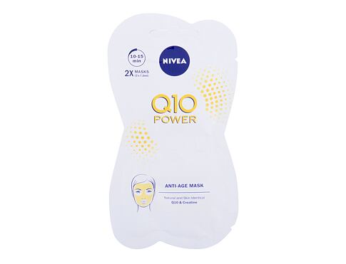 Pleťová maska Nivea Q10 Power Anti-Age 15 ml