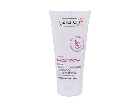 Denní pleťový krém Ziaja Med Capillary Treatment Soothing SPF20 50 ml poškozená krabička