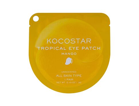 Pleťová maska Kocostar Eye Mask Tropical Eye Patch 3 g Mango