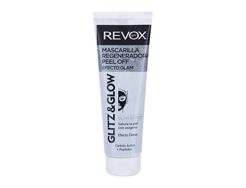 Pleťová maska Revox Glitz & Glow Black Regenerating 80 ml