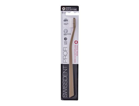 Klasický zubní kartáček Swissdent Profi Whitening Soft 1 ks Gold