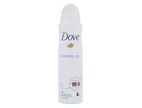 Antiperspirant Dove Invisible Dry 48h 150 ml poškozený flakon
