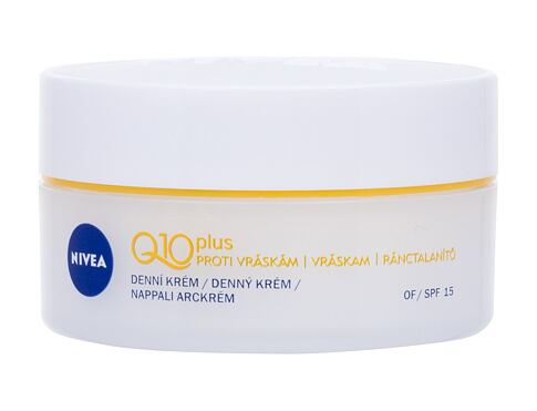 Denní pleťový krém Nivea Q10 Plus SPF15 50 ml poškozená krabička