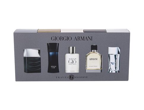 Toaletní voda Giorgio Armani Mini Set 3 25 ml Kazeta