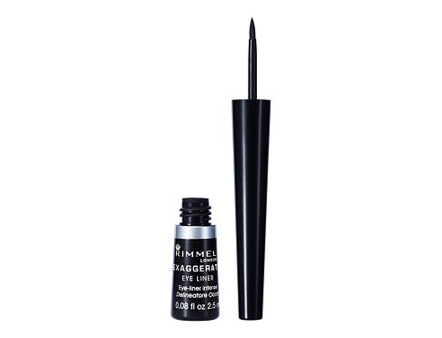 Oční linka Rimmel London Exaggerate 2,5 ml 001 Black