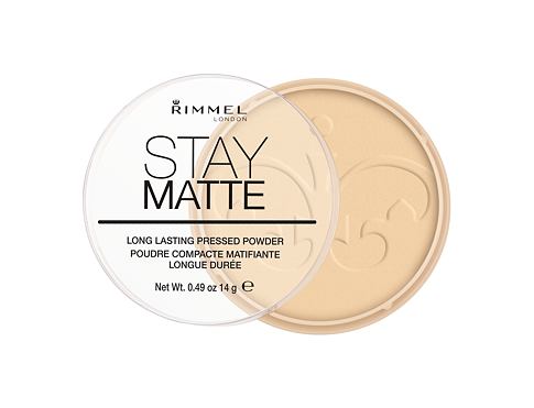 Pudr Rimmel London Stay Matte 14 g 001 Transparent