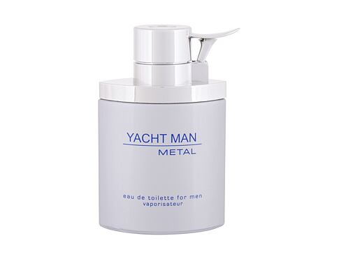 Toaletní voda Myrurgia Yacht Man Metal 100 ml poškozená krabička