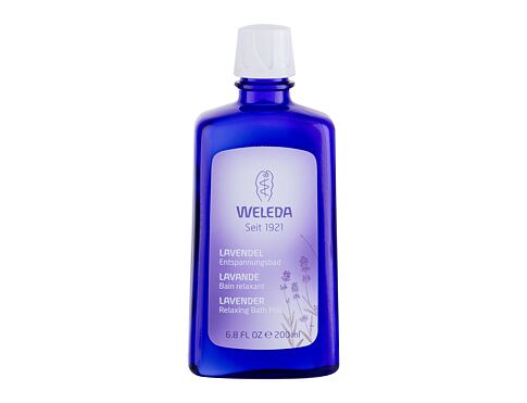 Koupelový olej Weleda Lavender Relaxing Bath Milk 200 ml poškozená krabička