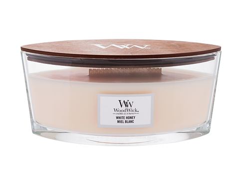 Vonná svíčka WoodWick White Honey 453,6 g