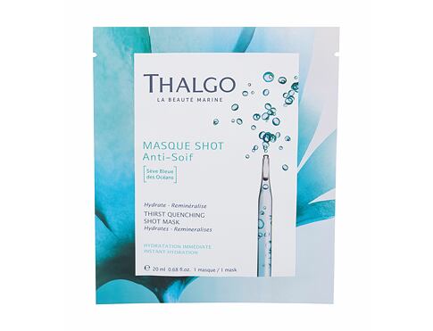 Pleťová maska Thalgo Shot Mask Thirst Quenching 20 ml