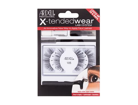 Umělé řasy Ardell X-Tended Wear Lash System 105 1 ks Black