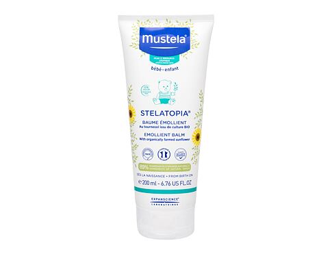Tělový balzám Mustela Bébé Stelatopia Emollient Balm 200 ml poškozená krabička