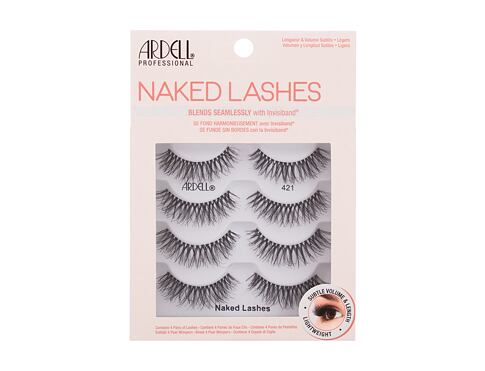 Umělé řasy Ardell Naked Lashes 421 4 ks Black