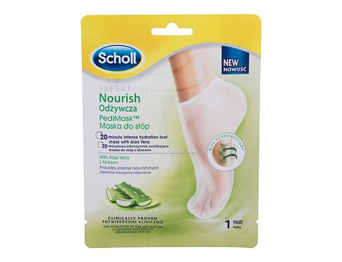 Maska na nohy Scholl Expert Care Nourishing Foot Mask Aloe Vera 1 ks