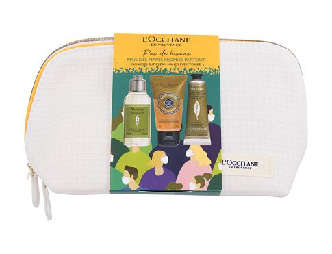 Tekuté mýdlo L'Occitane Verveine Travel Set 50 ml poškozený obal Kazeta