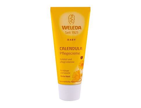 Tělový krém Weleda Baby Calendula Body Cream 75 ml poškozená krabička
