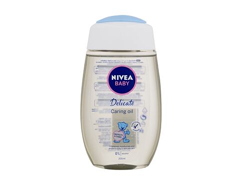 Tělový olej Nivea Baby Delicate Caring Oil 200 ml