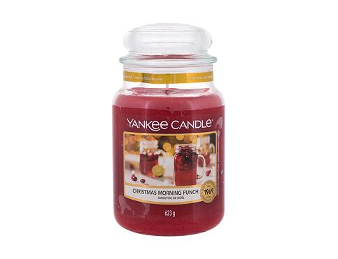 Vonná svíčka Yankee Candle Christmas Morning Punch 623 g poškozený flakon