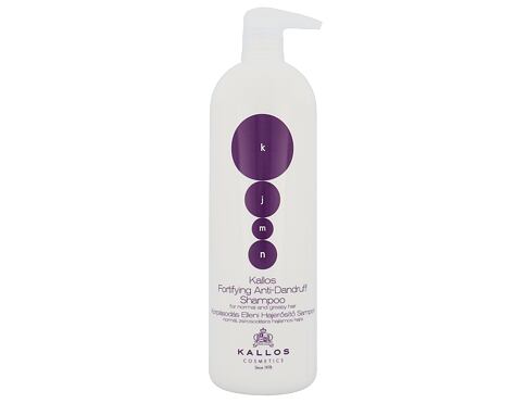 Šampon Kallos Cosmetics KJMN Fortifying Anti-Dandruff 1000 ml poškozený flakon