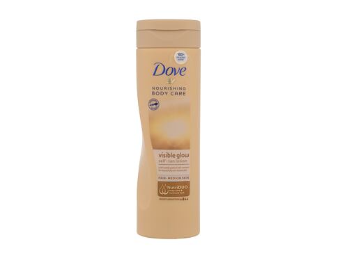 Samoopalovací přípravek Dove Nourishing Body Care Visible Glow 250 ml Fair-Medium