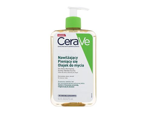 Čisticí olej CeraVe Facial Cleansers Hydrating Foaming Oil Cleanser 473 ml