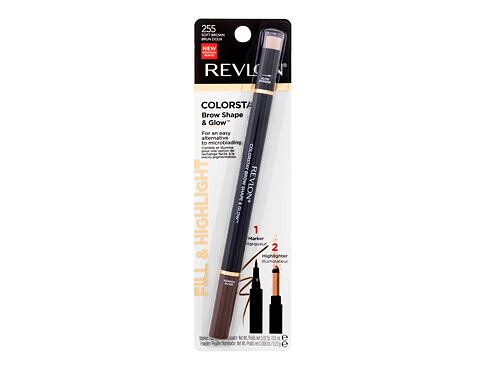 Tužka na obočí Revlon Colorstay Brow Shape & Glow 0,83 g 255 Soft Brown