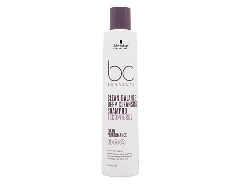 Šampon Schwarzkopf Professional BC Bonacure Clean Balance Tocopherol Shampoo 250 ml