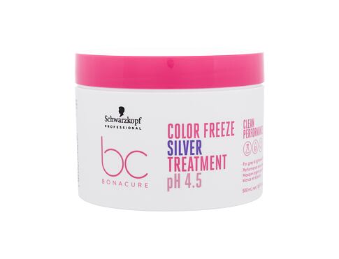 Maska na vlasy Schwarzkopf Professional BC Bonacure Color Freeze pH 4.5 Treatment Silver 500 ml