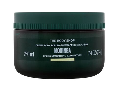 Tělový peeling The Body Shop Moringa Exfoliating Cream Body Scrub 250 ml