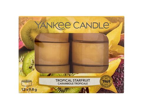 Vonná svíčka Yankee Candle Tropical Starfruit 117,6 g poškozená krabička