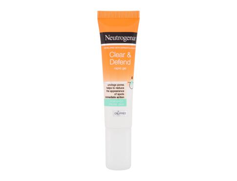 Lokální péče Neutrogena Clear & Defend Rapid Gel 15 ml poškozená krabička