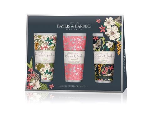 Krém na ruce Baylis & Harding Royale Garden Luxury Hand Cream 50 ml poškozená krabička Kazeta