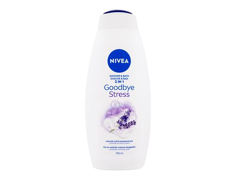 Sprchový gel Nivea Goodbye Stress Shower & Bath 2 IN 1 750 ml