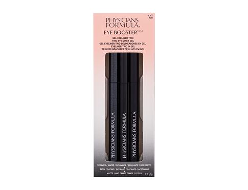 Tužka na oči Physicians Formula Eye Booster Gel Eyeliner Trio 0,37 g Black Kazeta