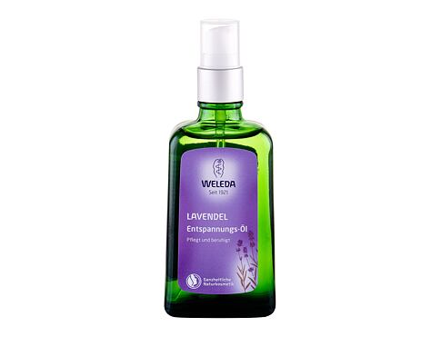 Tělový olej Weleda Lavender Relaxing 100 ml poškozená krabička