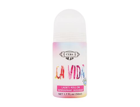 Antiperspirant Cuba La Vida Ladie's Roll On 50 ml
