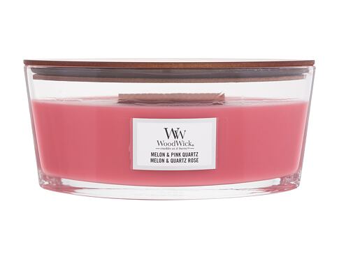 Vonná svíčka WoodWick Melon & Pink Quartz 453,6 g poškozený obal