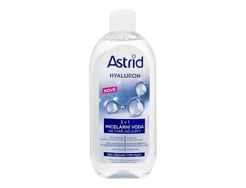 Micelární voda Astrid Hyaluron 3in1 Micellar Water 400 ml
