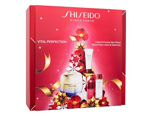 Denní pleťový krém Shiseido Vital Perfection Lifted & Firmed Skin Ritual 50 ml Kazeta