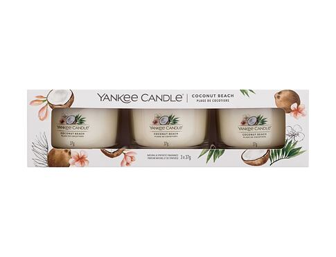Vonná svíčka Yankee Candle Coconut Beach 37 g Kazeta
