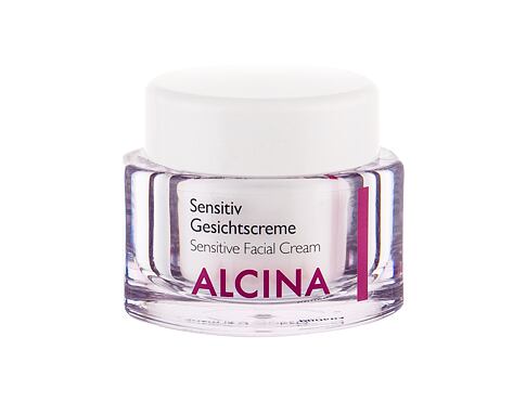 Denní pleťový krém ALCINA Sensitive Facial Cream 50 ml poškozená krabička