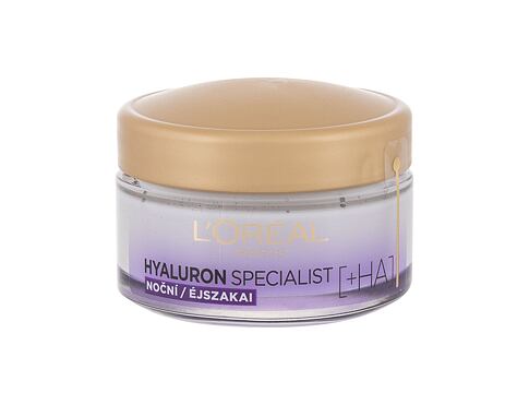 Noční pleťový krém L'Oréal Paris Hyaluron Specialist 50 ml poškozený flakon