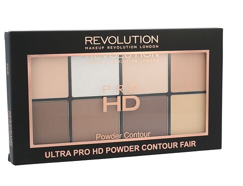 Konturovací paletka Makeup Revolution London Ultra Pro HD Powder Contour Palette 20 g Fair poškozená krabička