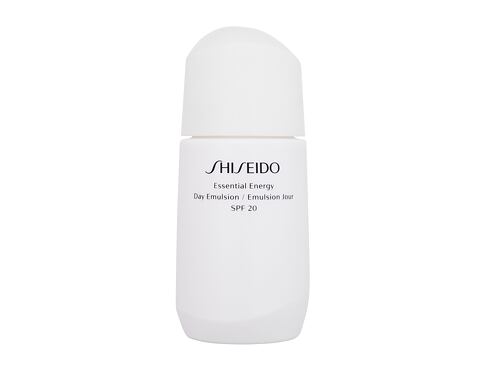 Pleťový gel Shiseido Essential Energy Day Emulsion SPF20 75 ml poškozená krabička