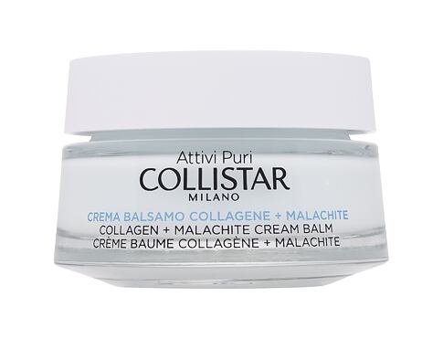 Denní pleťový krém Collistar Pure Actives (Attivi Puri) Collagen + Malachite Cream Balm 50 ml