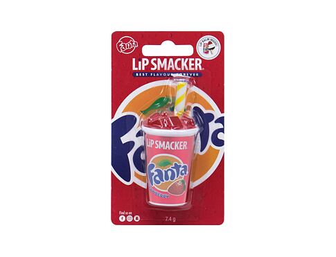 Balzám na rty Lip Smacker Fanta Cup Strawberry 7,4 g poškozený obal