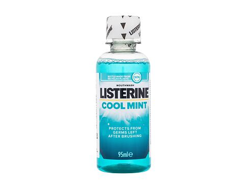 Ústní voda Listerine Cool Mint Mouthwash 95 ml poškozený flakon